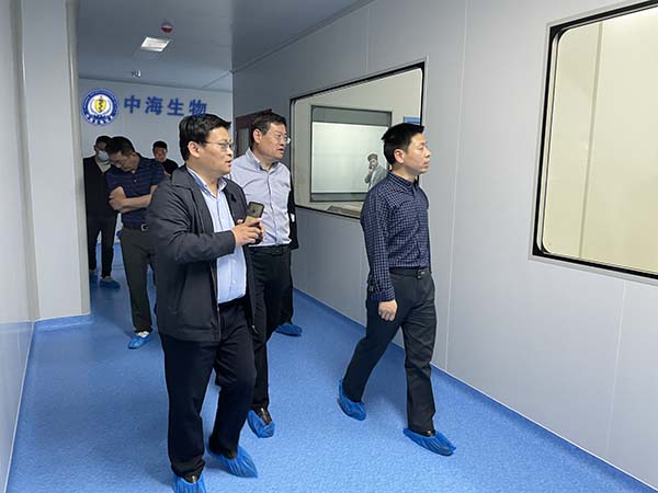 市農業(yè)農村局領導到中海參觀并指導工作圖片